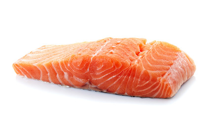 fresh raw salmon