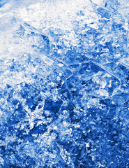 blue crystallization