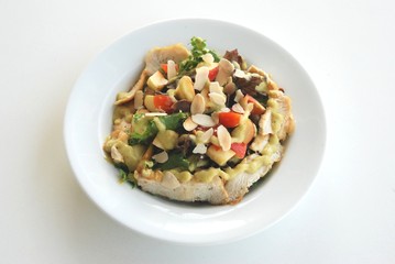 Chicken cream salad