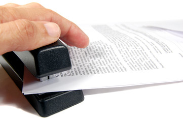 Stapling papers