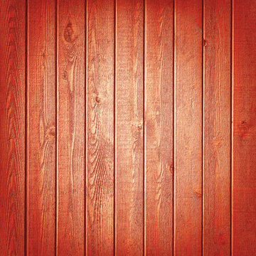 Old Red Wooden Background