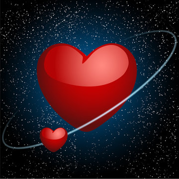 hearts in space