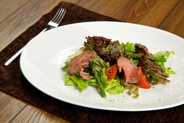 Food in the restaurant