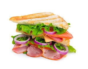 Sandwich with ham