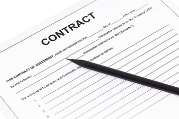 Obraz premium Business contract agreement