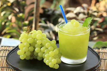 Glass of Grape Juice smoothie