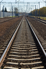 Fototapeta premium Railway tracks