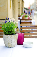 bouquet on the table