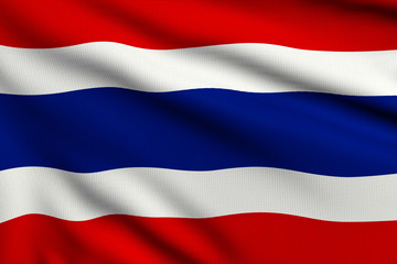 Fototapeta premium Flag of Thailand