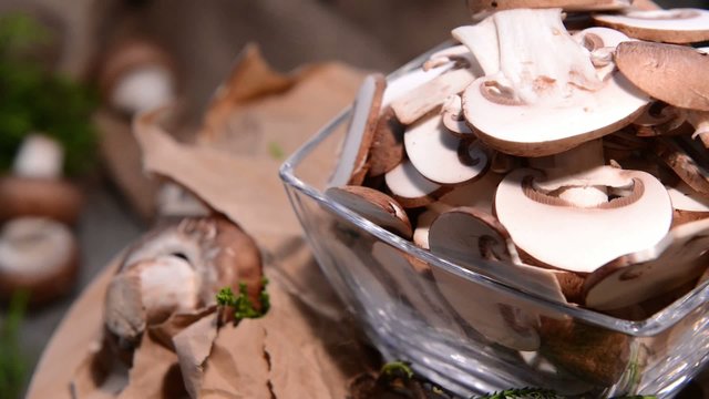 Mushrooms (loopable HD Video)