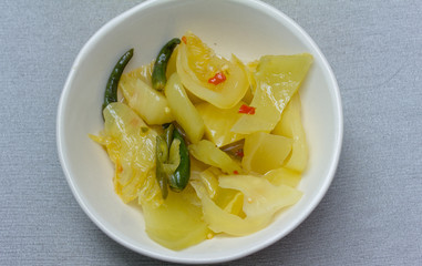 pickled vegetables