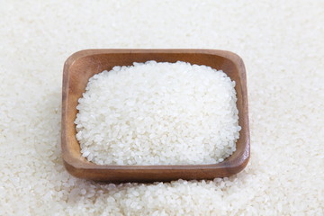 Fototapeta na wymiar white rice cereal food
