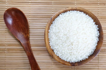 white rice cereal food