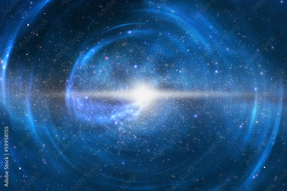Canvas Prints time and space travel concept abstract background