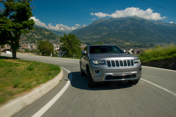 car on the road