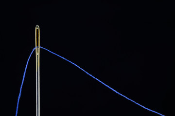 Sewing Needle Closeup
