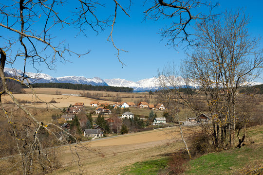 Cornillon-en-Trièves village de montagne