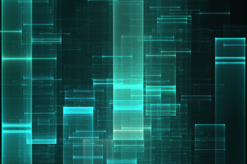 Abstract data stream matrix like background