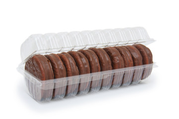 cookies isolated on white background.