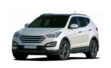 white large SUV © algre