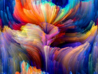 Fototapeten Color Flower © agsandrew