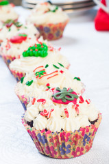 christmas cupcakes