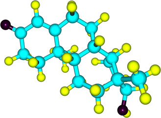 Molecule of Testosterone