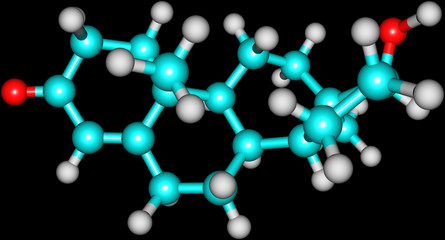 Molecule of Testosterone