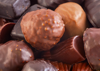 Set of chocolates