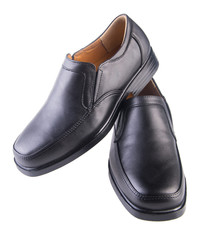 shoe. men's fashion shoe on a background