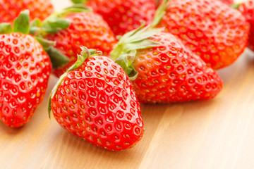 Strawberry in bowl
