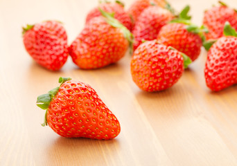 Strawberry in bowl