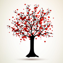 Vector Illustration of a Valentines Day Card