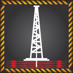 Shale gas label - anti fracking label
