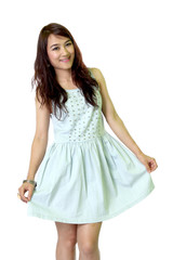 Naklejka premium women the summer