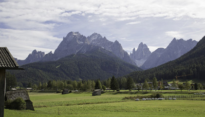 dolomitenblick von sexten