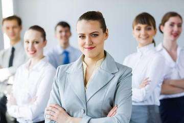 Fototapeta premium Group of business people