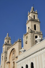 Fototapeta na wymiar Katedra w Meridzie, Yucatan (Meksyk