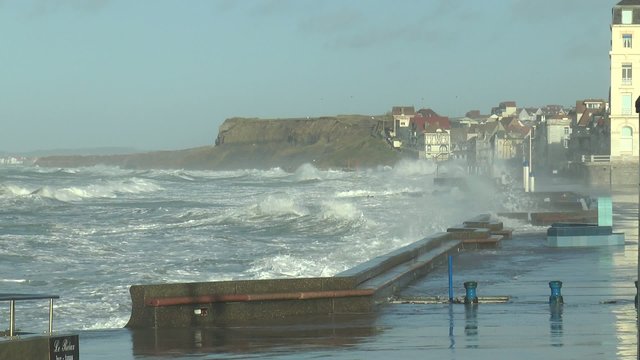 coup de vent sur wimereux