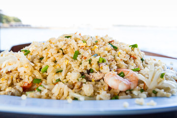 seafood fried rice