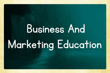 business and marketing education