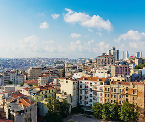 Fototapeta na wymiar Istanbul View from Galata tower