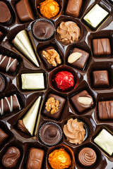Box of Assorted Chocolates for Valentine's Day