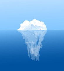 Obraz premium Beauty of Iceberg in Antarctica-vector