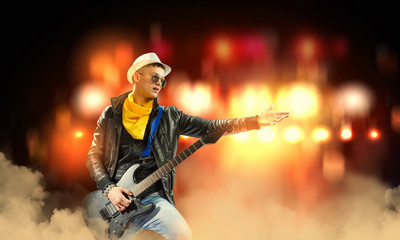 Obraz premium Rock star