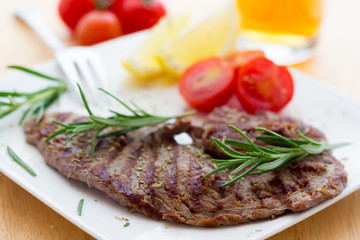 Veal steaks