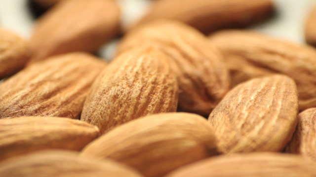 Almonds rotating. Find similar clips in our portfolio. 