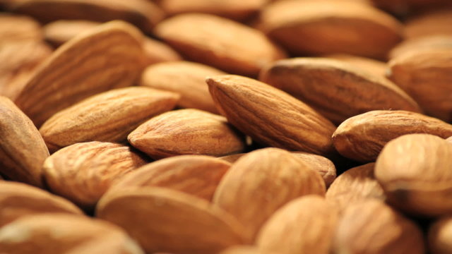 Almonds rotating. Find similar clips in our portfolio. 