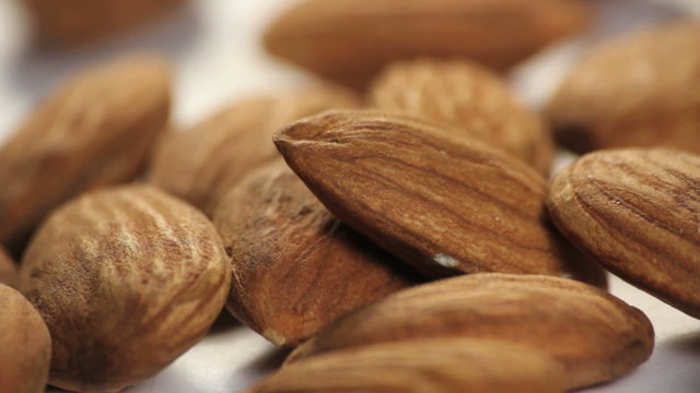 Almonds rotating. Find similar clips in our portfolio. 