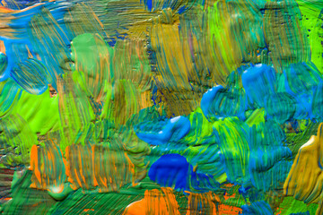 Abstract art backgrounds. Hand-painted background. SELF MADE.